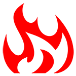 icon of a flame